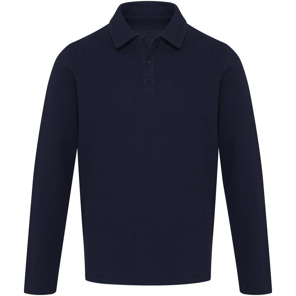 Apollo 245 g/m² uniseks poloshirt met lange mouwen