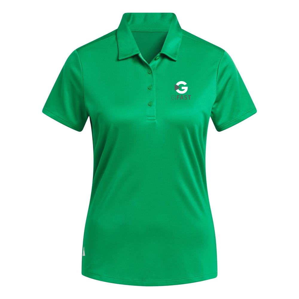 Adidas polo dames - groen
