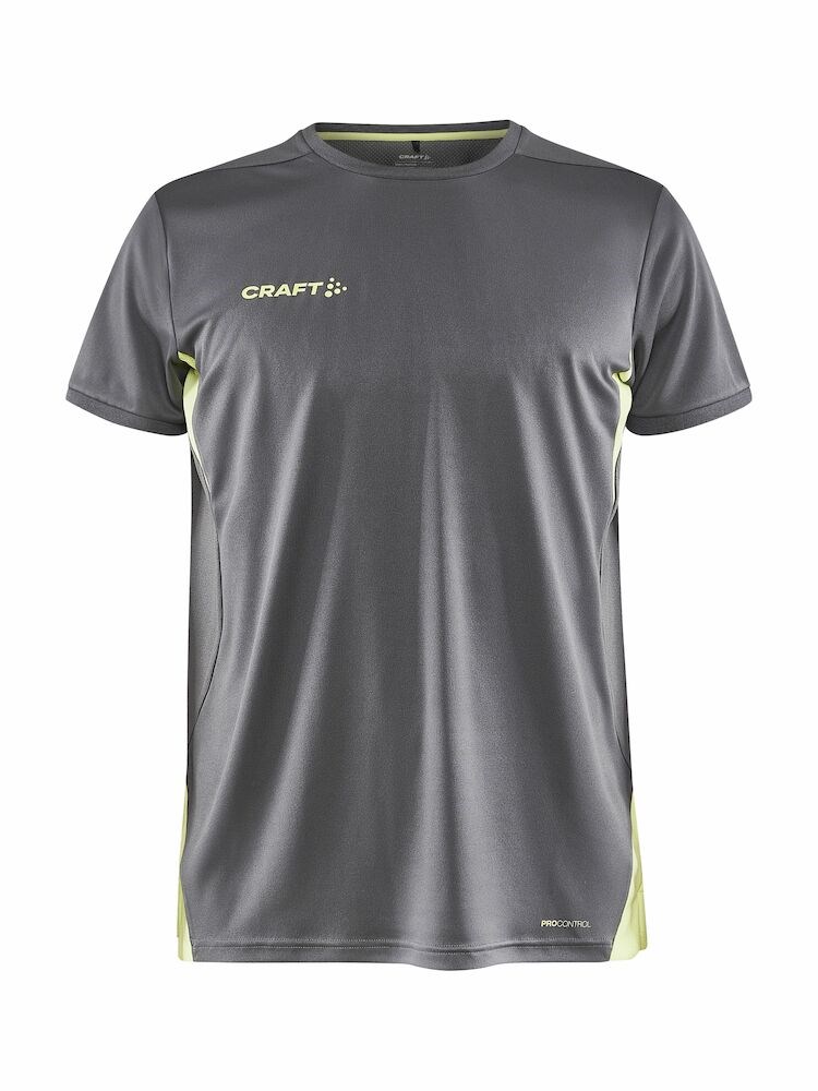 Craft - PRO Control Impact Ss Tee M Granite-Giallo S
