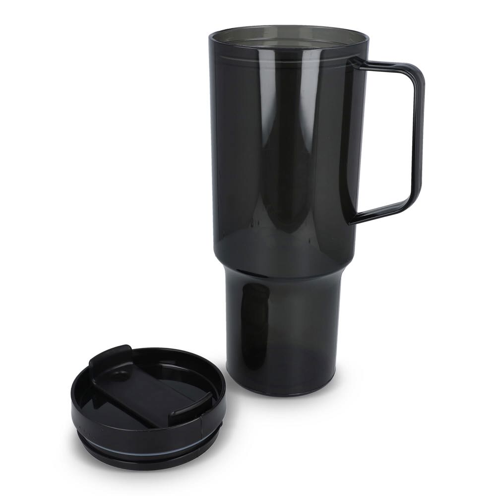 Miami beker met handvat Transparant 1.2 L R-PET
