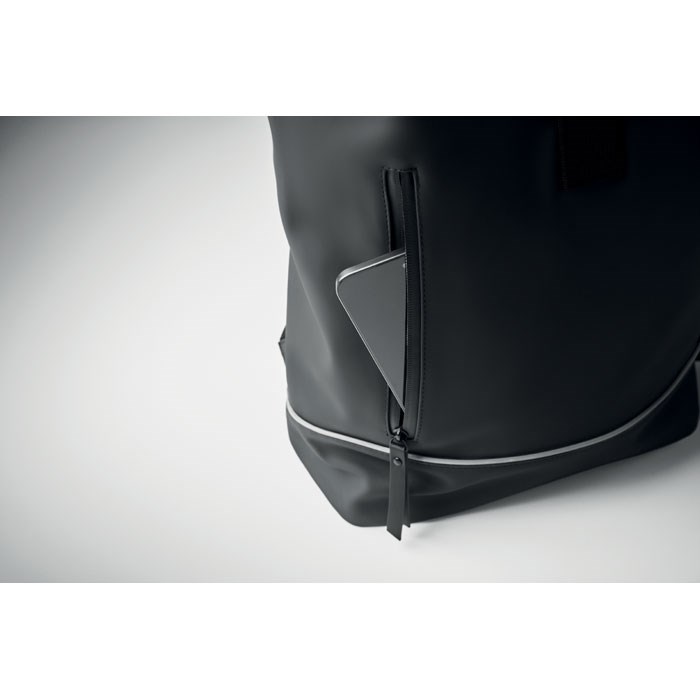 LAPTOSA - Laptop 15" rolltop PU rugzak