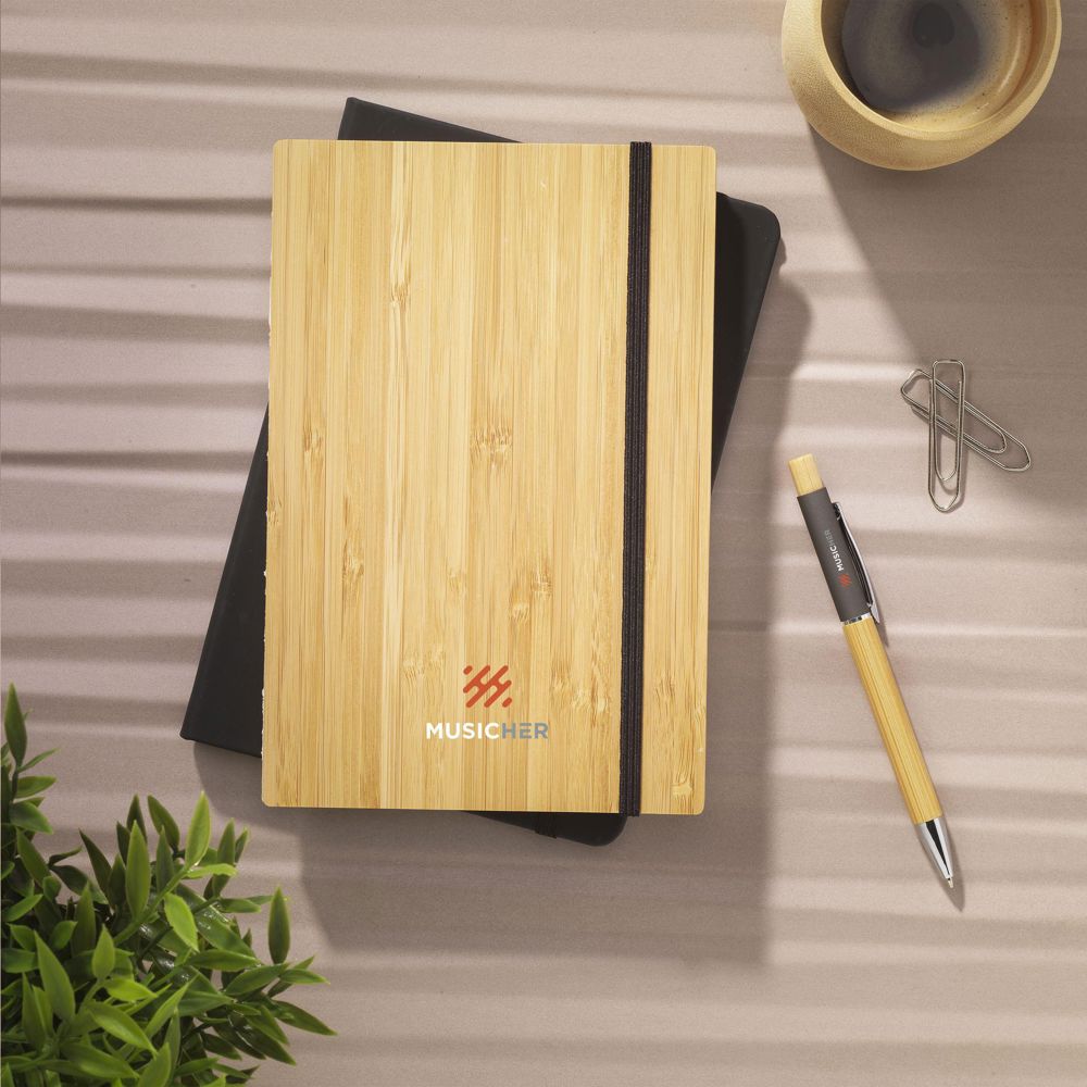 Bamboo Journal Naked Spine Notebook A5 notitieboek