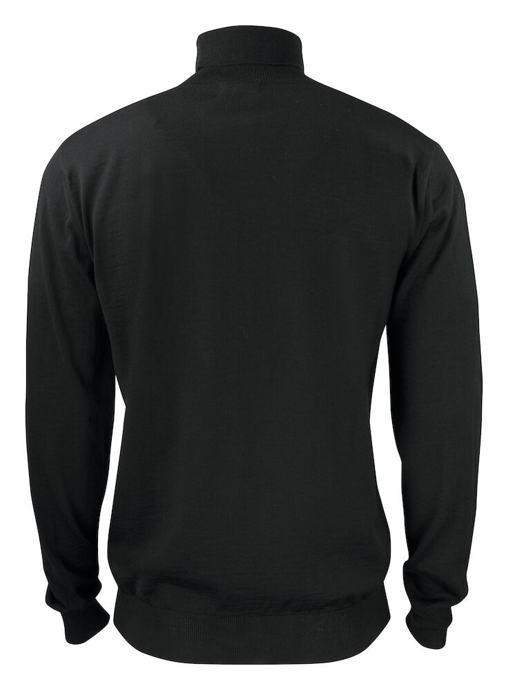 Cutter & Buck - Kennewick Turtleneck Heren Zwart L