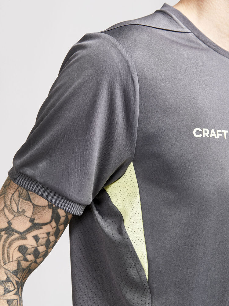 Craft - PRO Control Impact Ss Tee M Granite-Giallo S