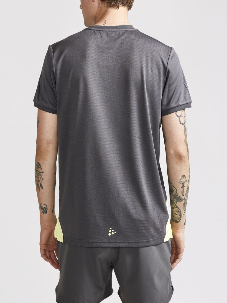 Craft - PRO Control Impact Ss Tee M Granite-Giallo S