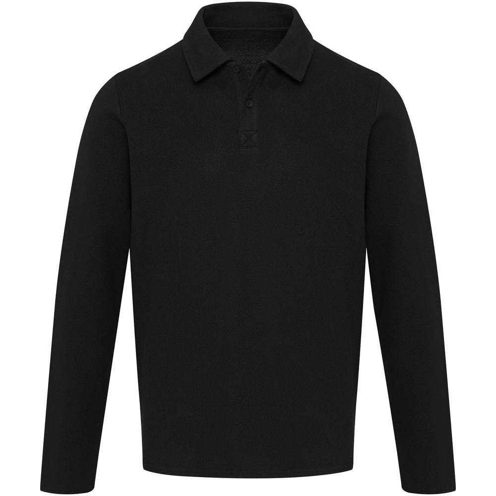 Apollo 245 g/m² uniseks poloshirt met lange mouwen
