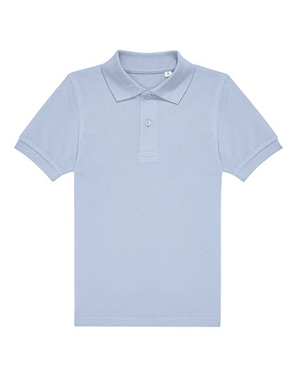 B&C BE INSPIRED - Kids My Polo 180 - Blush Blue