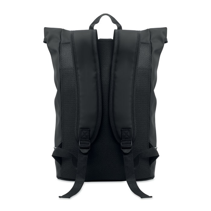LAPTOSA - Laptop 15" rolltop PU rugzak