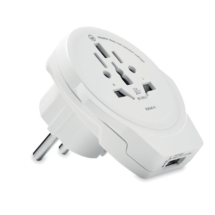 WORLD TO EUROPE - Skross Wereld naar Europa USB